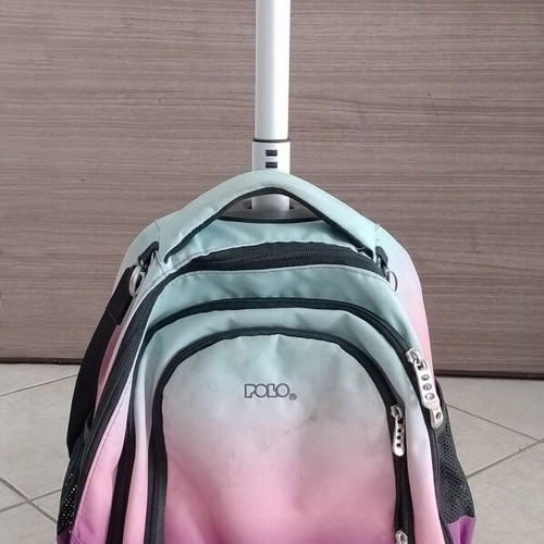 Polo Uplow Gradient trolley backpack used school bag