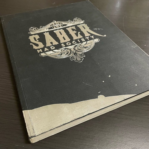 Saber Mad Society graffiti book like new, 2007