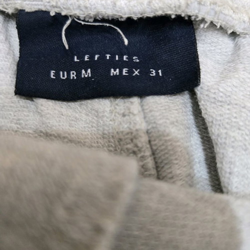 Lefties Bermuda shorts like new size medium, light gray