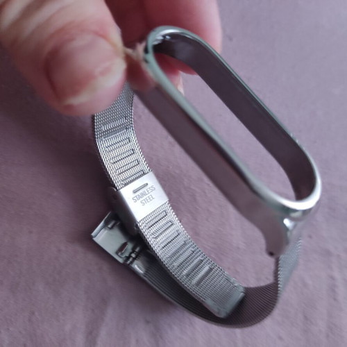 Stainless Steel Strap for Mi Band 5/6 like new