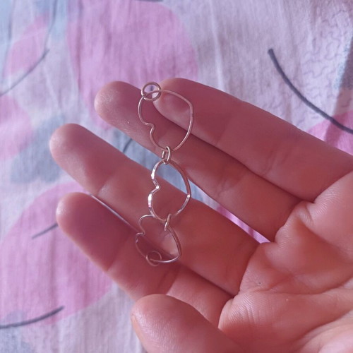 Hearts for necklace or bracelet new