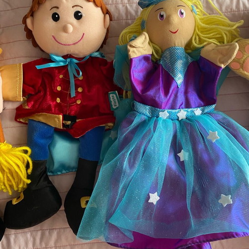 Giant puppets for puppet theater like new, set of 6
