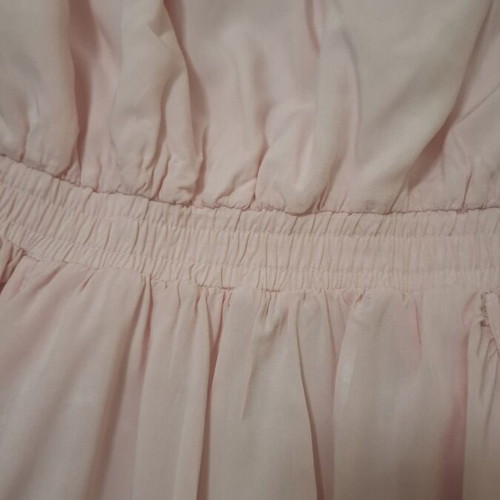 Strapless dress for girl like new, pink, age 14