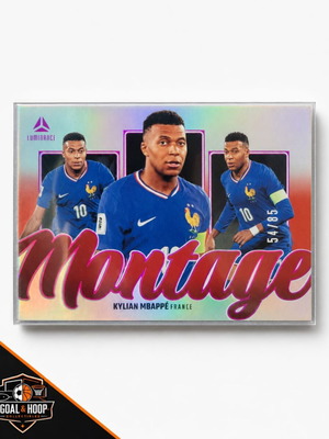 Kylian Mbappe Panini Immaculate Montage Insert /85