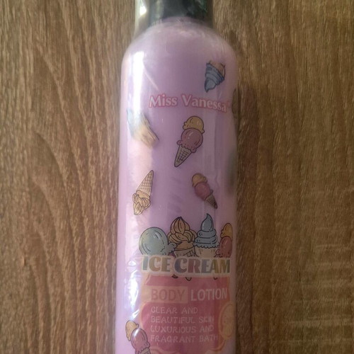 Ice Cream Body Lotion new with vanilla and strawberry scent