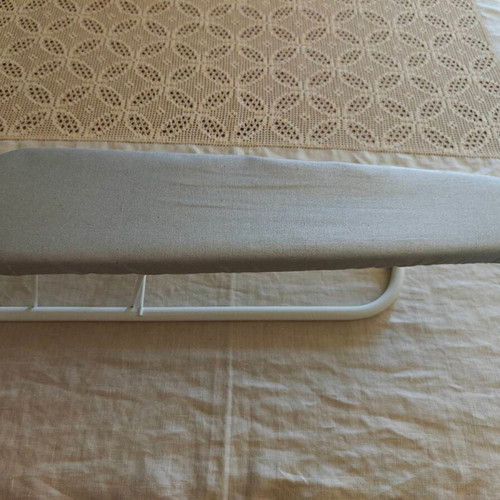 Folding Metal Ironing Board gray color like new