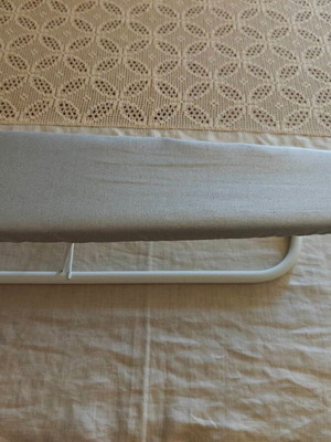 Folding Metal Ironing Board gray color like new