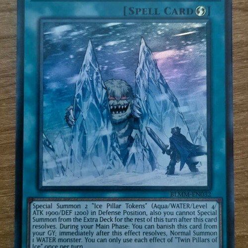 Twin Pillars of Ice BLMM 1st edition ultra rare near mint