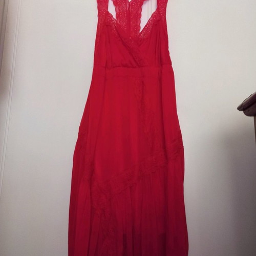 Mat Fashion dress red like new, summer style, plus size XL