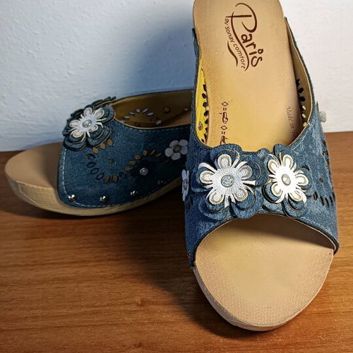 High slippers almost new, size 38