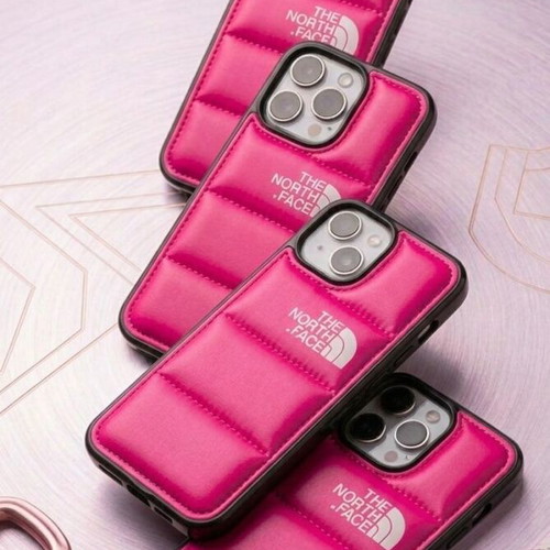 iPhone The North Face Puffer Case Pink Edition new