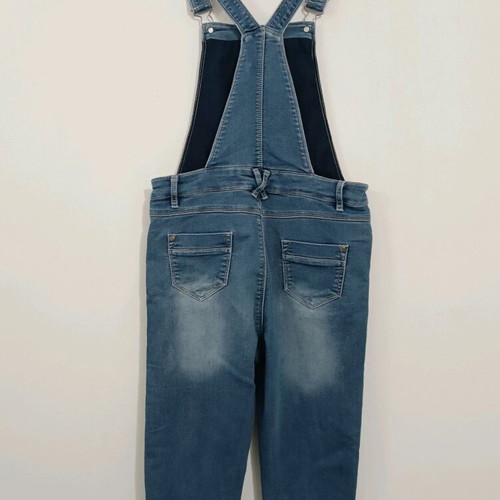 Orchestra girls' denim jumpsuit 14 years like new, blue