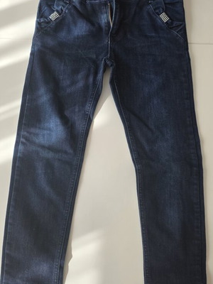 Armani Jeans σκούρα μπλε τζιν για κορίτσι, εφαρμοστή γραμμή