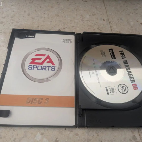 FIFA Manager collection games used, bundle of 3 for PC