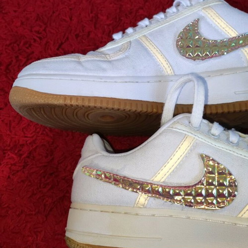 Travis Scott Air Force 1 new, collectible, white and beige