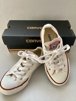 Converse All Star παιδικά αθλητικά παπούτσια λευκά μέγεθος 27