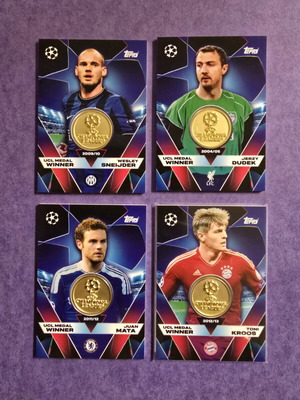 Κάρτες relic Match Attax 2025-26 σετ 4