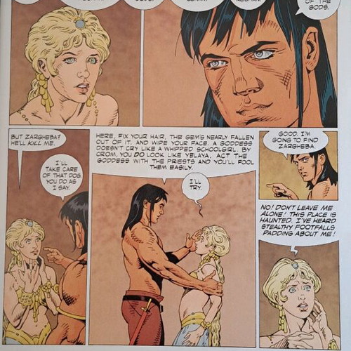 Conan and the Jewels of Gwahlur comic like new