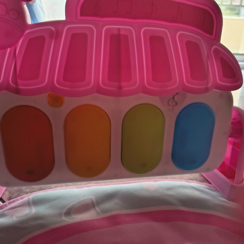 Musical Baby Gym like new for newborns with piano and hanging toys