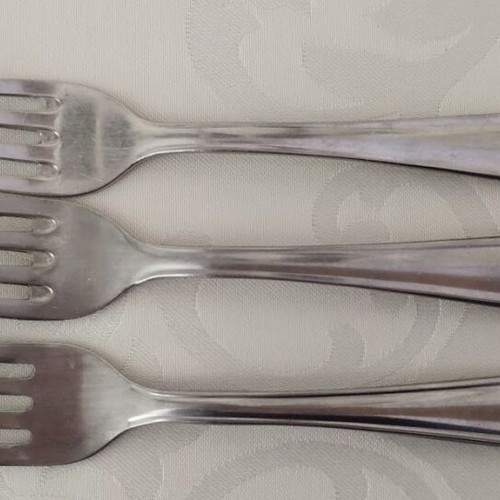 Tourism School Forks used, set of 3 pieces
