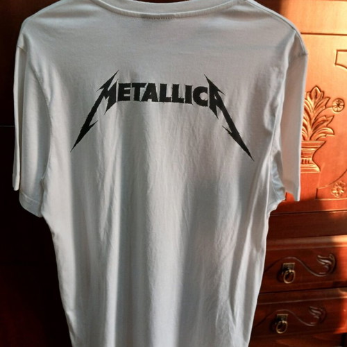 Metallica T-shirt medium, white