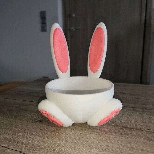 3D Easter Bunny Bowl new