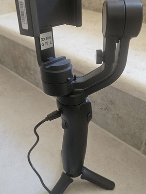 Selfie Stick Gimbal with Stabilizer and Tripod like new, Bluetooth