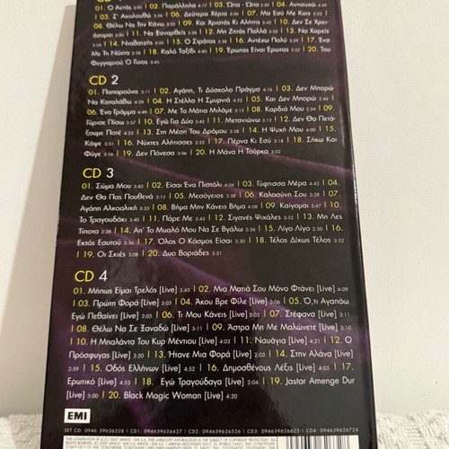Notis Sfakianakis The Emi Years The Collection music CD set like new, laiko