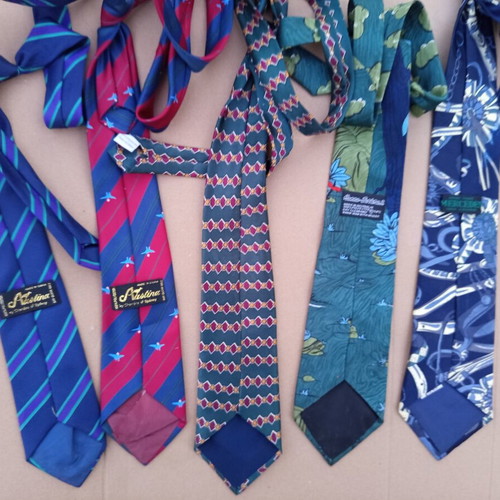 Ties used, pack of 5 with beautiful color combinations