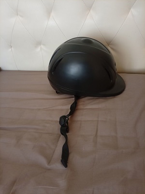 Κράνος ιππασίας παιδικό μαύρο μέγεθος S 48-51 cm σαν καινούργιο με dustbag