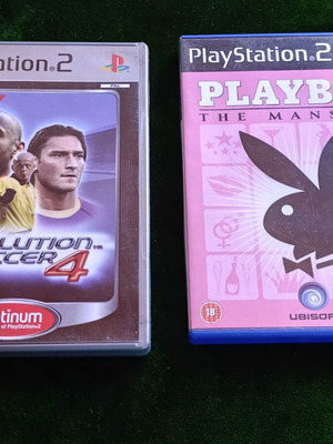 Παιχνίδια PS2 Pro Evolution Soccer 4 και Playboy: The Mansion