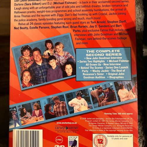 Roseanne Season 2 Boxset like new, comedy DVD