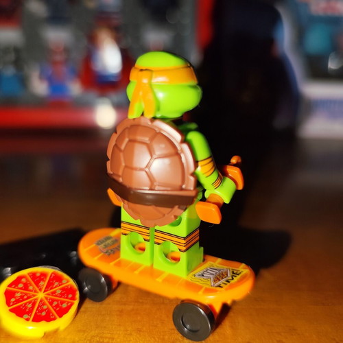 Michelangelo Teenage Mutant Ninja Turtles Mutant Mayhem figure like new