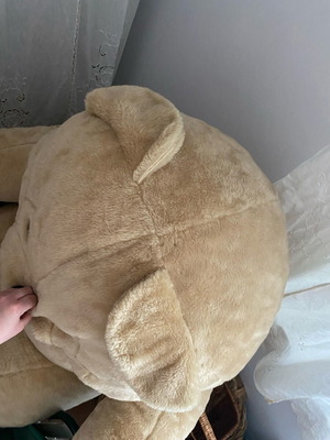 Giant plush bear like new