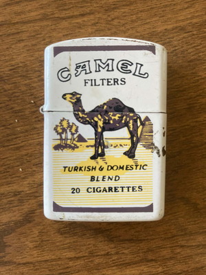 Camel Filters promotional lighter used, functional