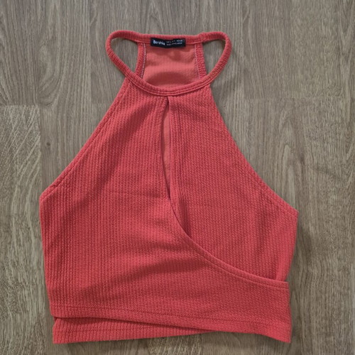 Coral Top like new, size S