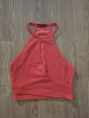 Coral Top like new, size S