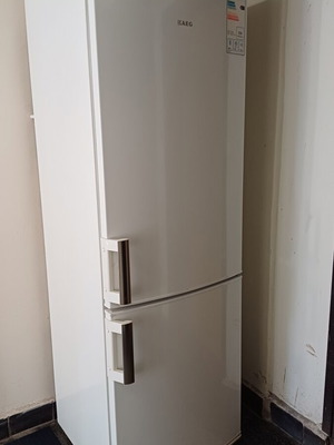 AEG refrigerator model S-53600CSWO with freezer