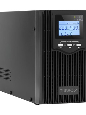 Turbo-X UPS 2000 VA Line Interactive EA620 Pure Sine Wave με αλλαγμένες μπαταρίες πλήρως λειτουργικό
