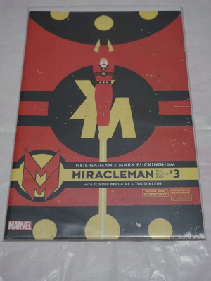 MiracleMan #3 like new