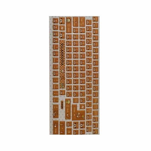 Keyboard stickers new, children's design