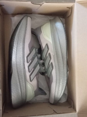 Adidas Ultraboost 5 W running shoes, grey/silver, size 41 1/3