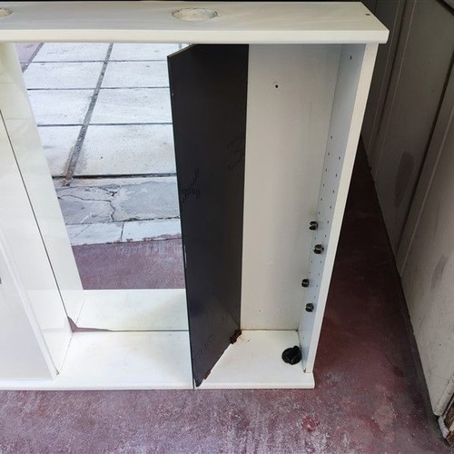 Bathroom cabinet with mirror used 75x16x76 height