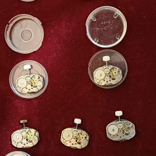 Silver 17 Rubis Women's Watch Movements like new, set of 7