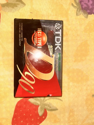 TDK EG 90 Type I cassette sealed vintage NOS