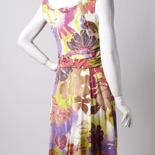 San Martino Martino dress, multicolor floral midi