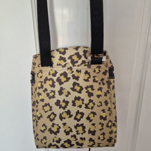Tous crossbody bag leopard print like new, beige and brown