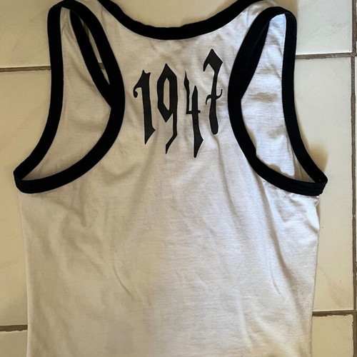 Dior top used, black and white