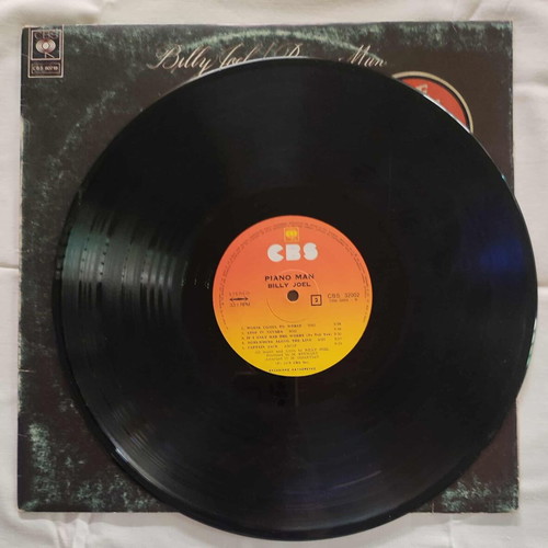 Billy Joel Piano Man vinyl record used, rock 1978