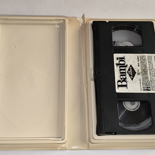 Bambi VHS video cassette used, Walt Disney classics, English